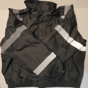 High Visibility Safety Jacket Men Big 5XL Waterproof Windproof Reflective Hi Vis