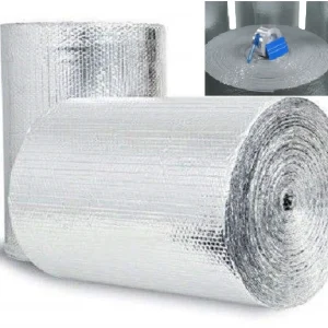 6x25 NASATEK Double Bubble Reflective Insulation Pipe Wrap DIY KIT Razor & Tape