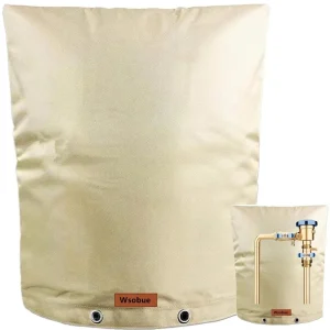 Backflow Preventer Cover Insulated Pouch (5°F),Outdoor Pipe Insulation Cover