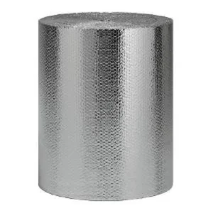 NASATEK 12 in. x 25 ft. Double Reflective Insulation Rafters Duct Pipe Wrap